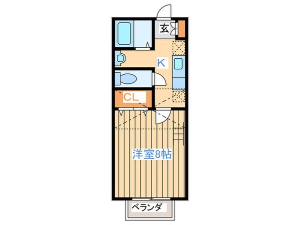 高砂ＳＴ壱番館の物件間取画像